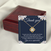 Teacher Thank you Gift, Teacher Christmas gift necklace, Special Education teacher gift