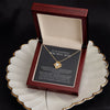 Boyfriend's Mom My Dreams, Love Knot Necklace, Perfect Gift Idea For Boyfriend's Mother