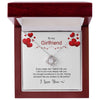 To My Girlfriend | Every Single Day I Spend With You | Love Knot Necklace