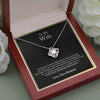 To My Wife | You Are The Best Thing | Love Knot Necklace | Romantic Gift