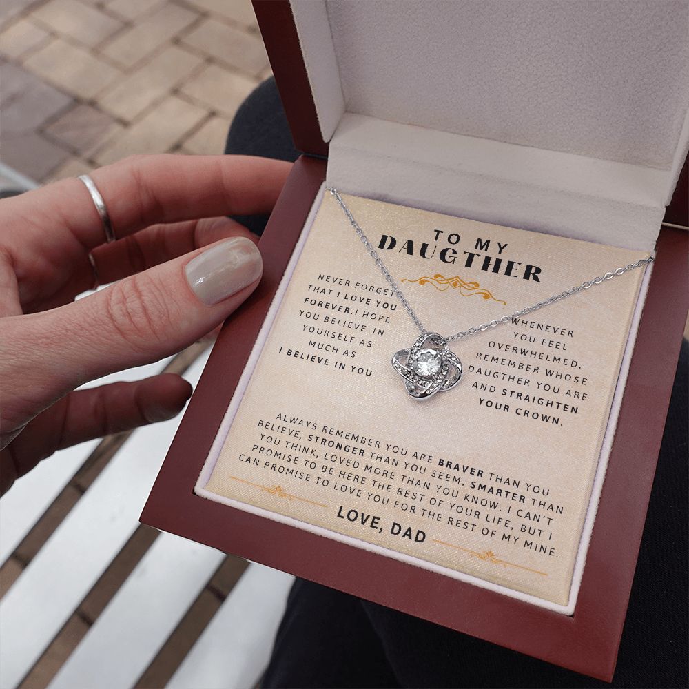 To My Daughter Gift From Dad | Believe In Yourself | Anniversary Gifts