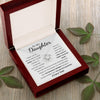 To My Daughter | You Are Capable Of Achieving Anything | Love Knot Necklace | Christmas Gift Ideas
