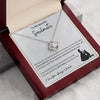 To My Beautiful Soulmate | Meeting You Was Fate | Love Knot Necklace