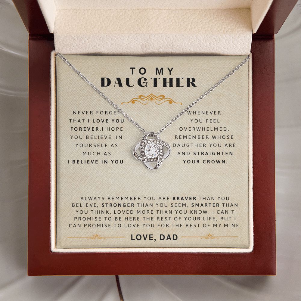 To My Daughter Gift From Dad | Believe In Yourself | Anniversary Gifts