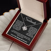 To My Soulmate | I Have Found My Mate | Love Knot Necklace | Sentimental Gift For Your Soulmate