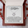 To My Daughter | Believe In Yourself | Love Knot Necklace | Gift For Daughter On Special Day