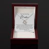 To My Loving Mom | I Am Proud of My Mom | Love Knot Necklace