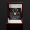 To My Beautiful Soulmate, I Want To Be Your Last Everything, Love Knot Necklace