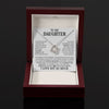 To My Daughter - You Deserve Only The Very Best, Love Knot Necklace