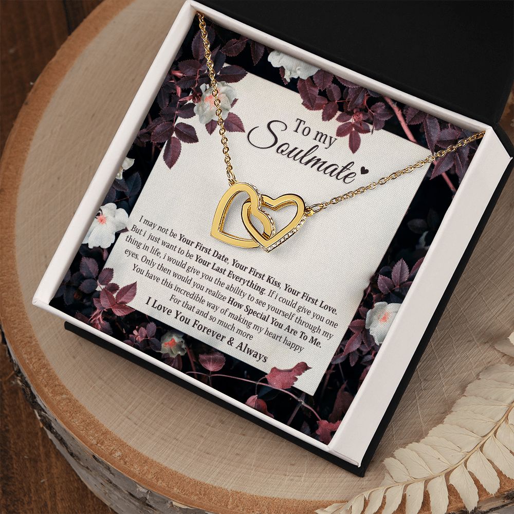 To My Soulmate - How Special You Are To Me, Meaningful Soulmate Necklace For Her
