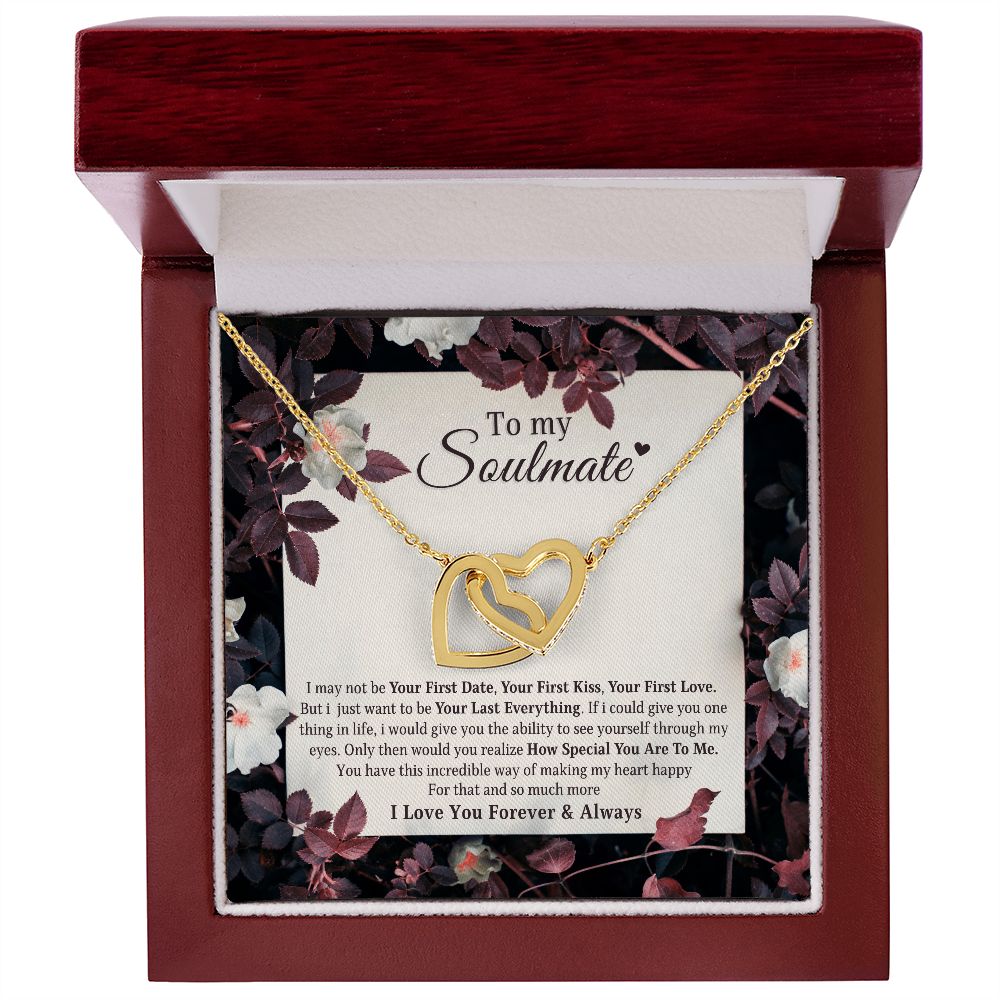 To My Soulmate - How Special You Are To Me, Meaningful Soulmate Necklace For Her