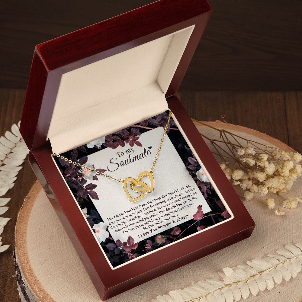 To My Soulmate - How Special You Are To Me, Meaningful Soulmate Necklace For Her