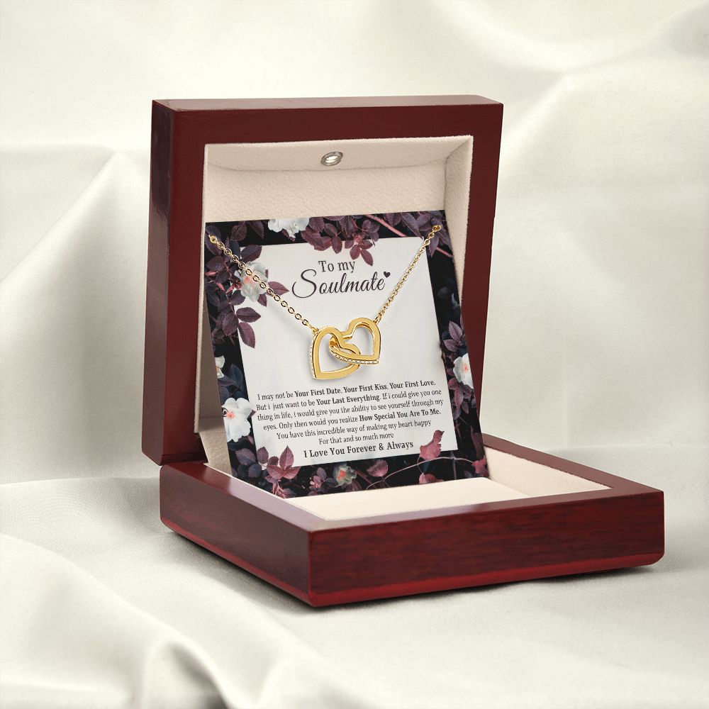 To My Soulmate - How Special You Are To Me, Meaningful Soulmate Necklace For Her