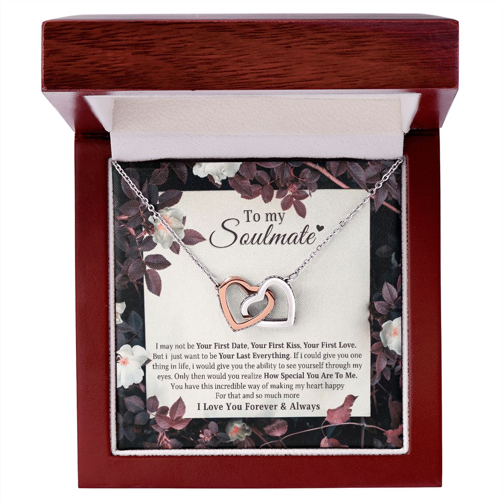 To My Soulmate - How Special You Are To Me, Meaningful Soulmate Necklace For Her