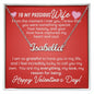 To My Precious Wife | The Moment I Met You | Custom Name Necklace | Valentine's Day Gifts
