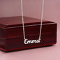 To My Beautiful Daughter - Never Give Up, Personalized Name Necklace