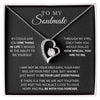 To My Soulmate Necklace | I'll Be With You Forever | Best Gift For Soulmate