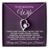To My Beautiful Wife | I Have Loved You Since The Day I Met You | Forever Love Necklace