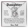 To My Daughter | You Will Be The Most Beautiful Chapters | Forever Love Necklace