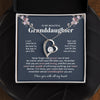 Granddaughter Brave & Strong, Forever Love Necklace, Perfect Gift For Granddaughter