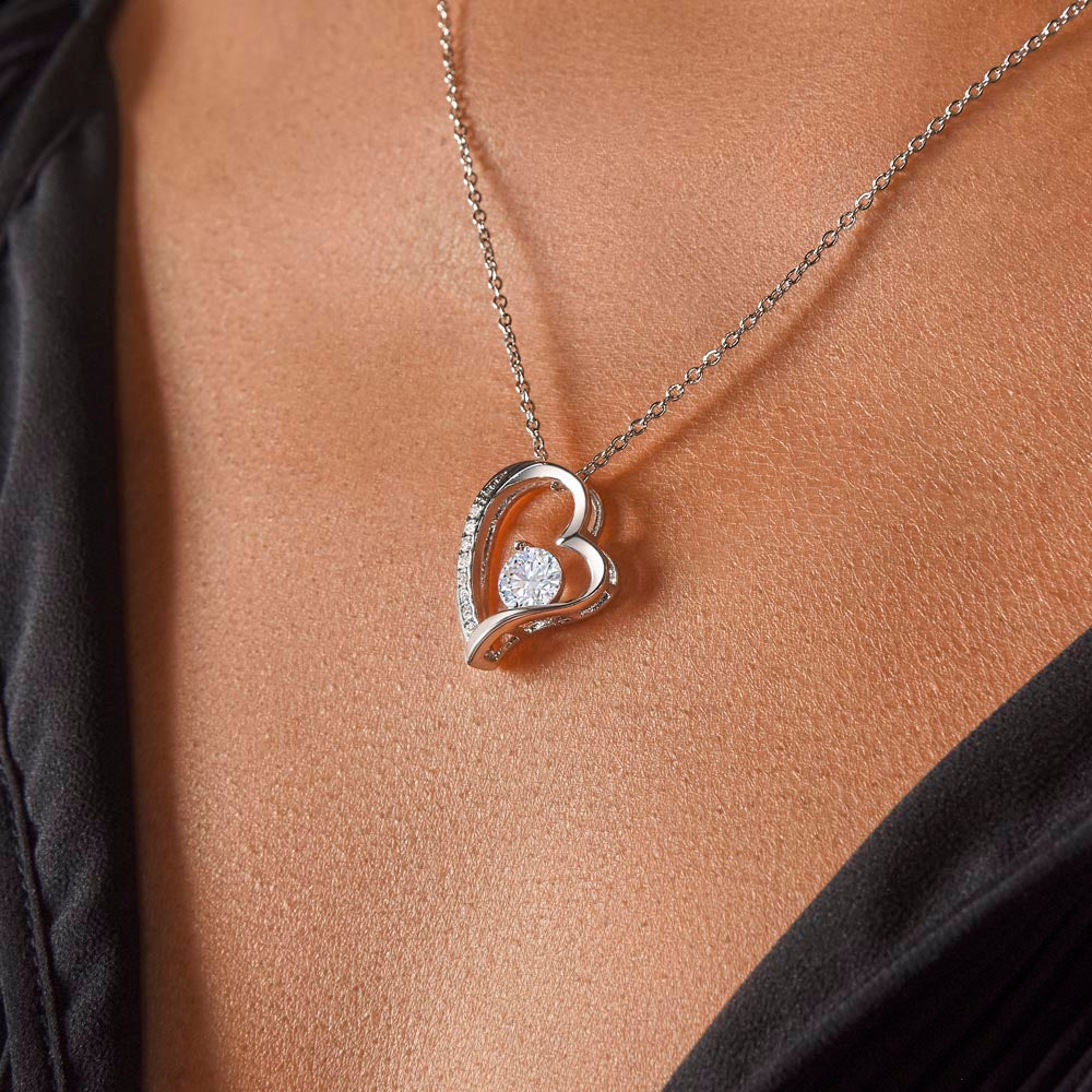 Collier Amour Éternel - À la meilleure des mamans - Je t'aime, ton fils - Cadeau pour Maman