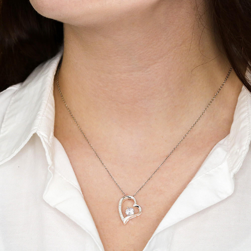 To My Beautiful Wife | Feel My Love | Forever Love Necklace | Best Gifts for Your Wife
