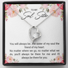 To My Soul Sister | Friend of My Heart | Forever Love Necklace