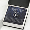 To My Beautiful Wife | Forever Together | Forever Love Necklace
