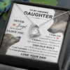 To My Amazing Daughter | This Old Wolf | Forever Love Necklace Gift From Dad