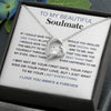 To My Beautiful Soulmate | If I Could Give You One Thing In Life | Forever Love Necklace