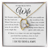 To My Beautiful Wife | My Dreams Came True | Forever Love Necklace