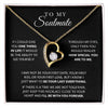To My Soulmate Necklace | I'll Be With You Forever | Best Gift For Soulmate