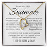 To My Beautiful Soulmate | If I Could Give You One Thing In Life | Forever Love Necklace
