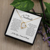 To My Soulmate In Your Eyes | Romantic Gift For Your Soulmate | Forever Love Necklace