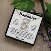 To My Daughter | You Will Be The Most Beautiful Chapters | Forever Love Necklace