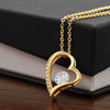 Daughter Always Be With You, Forever Love Necklace, Christmas Gift Idea for Daughter from Mom