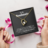 To My Soulmate Necklace, Gift for Girlfriend, Soulmate gift from Boyfriend, Christmas Birthday Valentine's Gift