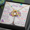 To My Loving Mom, Important Person In My Life,  Forever Love Necklace