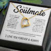 To My Soulmate | The Day I Met You My Live Changed | Forever Love Necklace