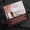 To My Wife | A Special Gift | Interlocking Heart Necklace