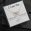 Mother And Daughter | I Love You | Necklace