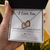 Mother And Daughter | I Love You | Necklace
