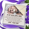 To My Mom | Showing Her Love | Love Knot Necklace