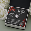 To My Stunning Wife | Special Gift | Love Knot Necklace