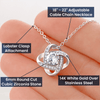 To My Dear Smokin' Hot Lady | Love Knot Necklace