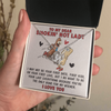 To My Dear Smokin' Hot Lady | Love Knot Necklace
