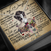 To My Daughter | Never Forget That | Necklace Gift