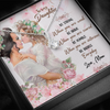 To Daughter Necklace | Be Strong Be Brave | Gift From Mom