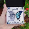 To My Mom | A Strong Woman | Alluring Beauty Necklace