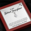 To My Bonus Daughter | Gift Of Life | Alluring Beauty Necklace